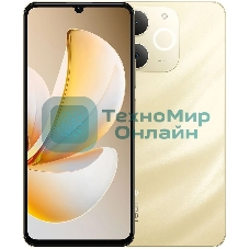 Смартфон Realme Note 70 RMX5313 6/128Gb, золотой