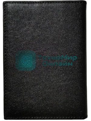 Обложка для документов Piquadro Black Square PP5256B3/N, черный, натур.кожа