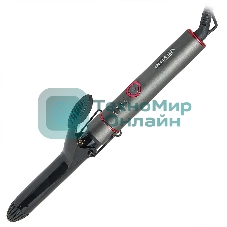 Щипцы для завивки волос DELTA LUX DE-5401 темно-серый, 25 мм, 210 °C, 4 режима