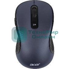 Мышь беспроводная Acer OMR306 черный/серый, 1600 dpi, радиоканал, USB, кнопки - 6