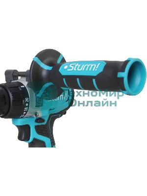 Дрель-шуруповерт аккумуляторная Sturm! CD2080 аккум. патрон:быстрозажимной (кейс в комплекте)