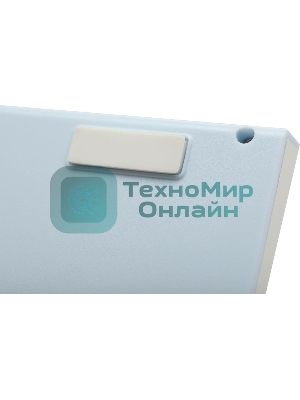 Комплект клавиатура + мышь Acer OCC205 беспроводной USB, 1200 dpi, белый/голубой