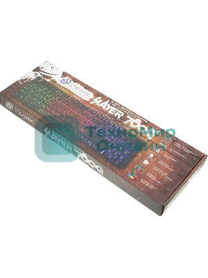 Клавиатура проводная Oklick 780G SLAYER, USB, черный