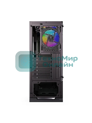 Компьютерный корпус ABR Robin I (1хUSB 3.0, 2хUSB 2.0, HD Audio, 3xRGb Fan, ATX, Micro-ATX)