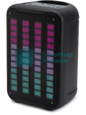 Минисистема Hyundai H-MC1204 черный 10Вт FM USB BT micro SD