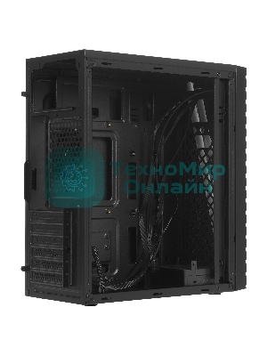 Компьютерный корпус Aerocool/Formula Streak-A-BK-v1 черный без БП ATX 1x80мм 2xUSB 2.0 1xUSB 3.0 audio