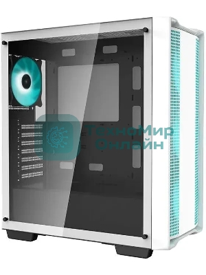 Компьютерный корпус Deepcool CC560 V2 белый без БП ATX 4x120мм 1xUSB 2.0 1xUSB 3.0 audio bott PSU