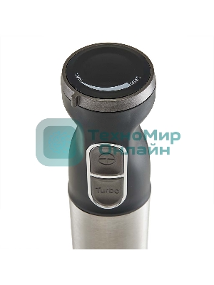 Блендер погружной Delta Lux DE-7011B черный 1500 Вт, ТУРБО, измельчитель, стакан, венчик (8)