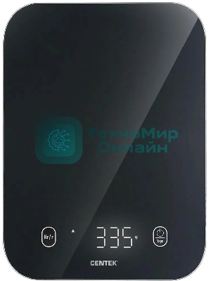 Весы кухонные Centek CT-2480 LED черный