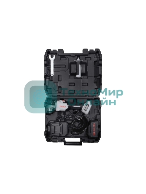 Углошлифовальная машина аккумуляторная Ресанта АУШМ-125/20Li-R (в комплекте 1 АКБ и ЗУ) ЕА+ в кейсе Ресанта