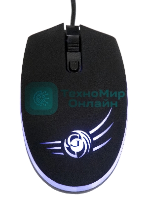 Комплект клавиатура+мышь Dialog Gan-Kata KMGK-1707U проводной, USB, 1600 DPI, чёрный