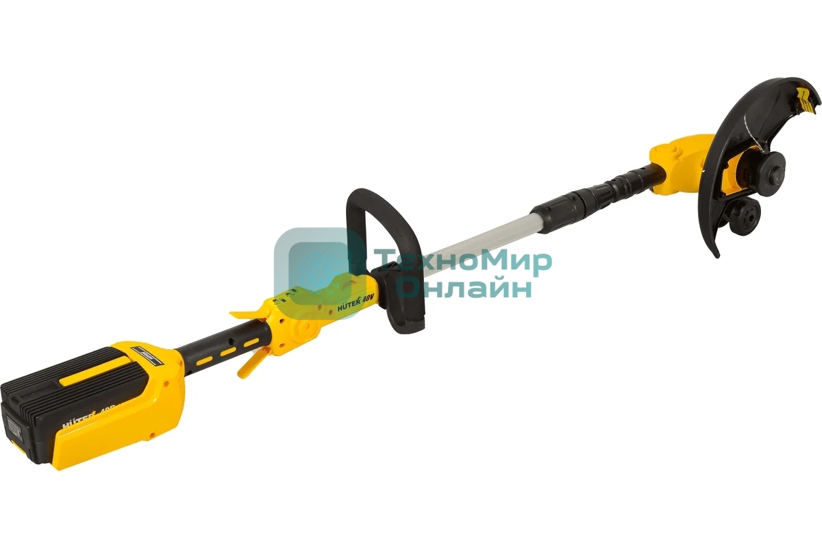Триммер электрический Huter GET-40-4Li аккум. неразбор.штан. реж.эл.:леска