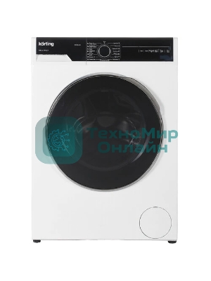 Стирально-сушильная машина Korting KWD 58L1496 белый, загрузка фронтальная 9 кг, 1400 об/мин., класс: А