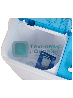 Стиральная машина Фея СМП 40НС (930094-1) прозрачная крышка, загрузка вертикальная 4 кг, 1320 об/мин, класс А