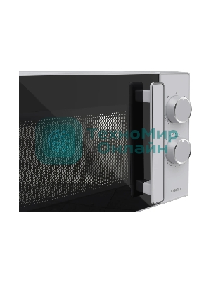 Микроволновая печь Centek CT-1560 белый, 20 л, 700 Вт, переключатели - поворотный механизм