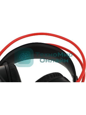 Гарнитура Bloody G200S чёрный/красный, проводная, подсветка