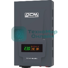 Стабилизатор напряжения Powercom WM-500VA 400Вт 500ВА графитовый
