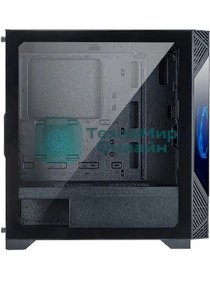 Компьютерный корпус Azza Eclipse черный без БП ATX 9x120мм 5x140мм 2xUSB 2.0 1xUSB 3.0 audio bott PSU