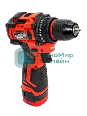 Дрель-шуруповерт Edon UAD-16BL, 16 В, 1,5 Ач, 30 Нм, бесщеточный