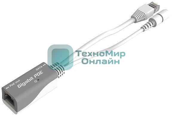 Инжектор PoE RBGPOE 10/100/1000BASE-T 48В(DC)