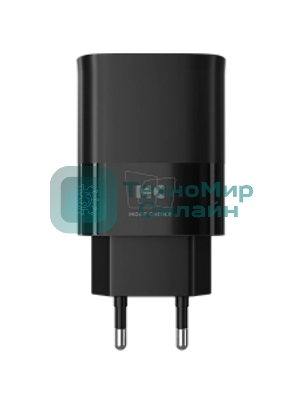 Сетевое зарядное устройство MORE CHOICE (4620202553416) NC09m 1USB 3.0A QC3.0 15W, черный