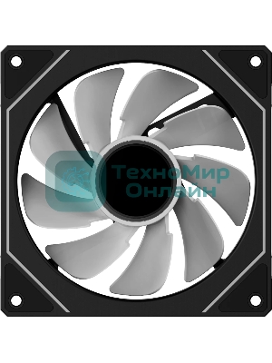 Вентилятор для корпуса Ocypus Gamma F12 ARGb REVERSE BLADE BK (Gamma-F12-BK1AM01X-GL)