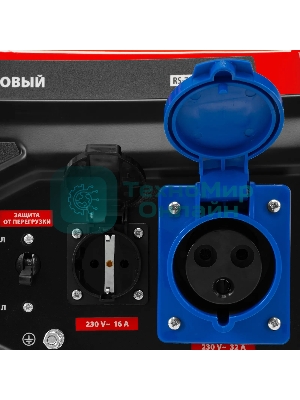 Генератор бензиновый MTX RS-7000E, 6 кВт, 230В, электростартер