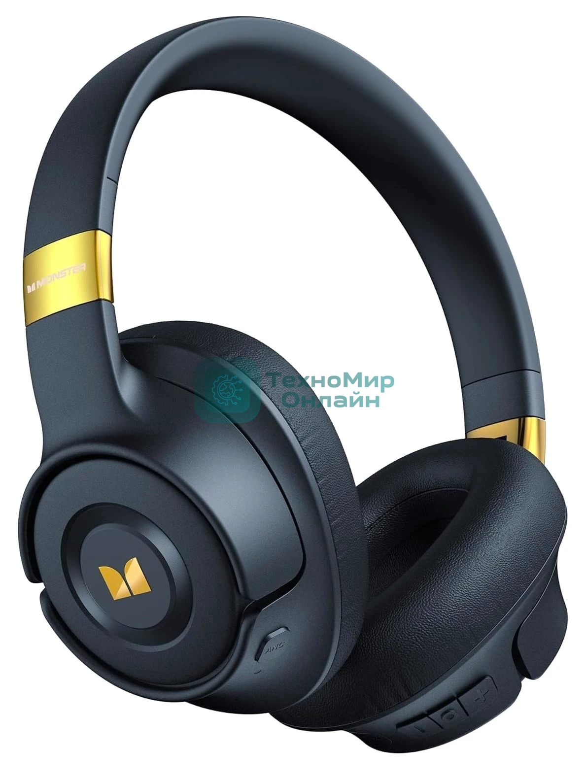 Беспроводные наушники MONSTER Persona SE ANC синий, полноразмерные, Bluetooth, активное шумоподавление, до 70 ч