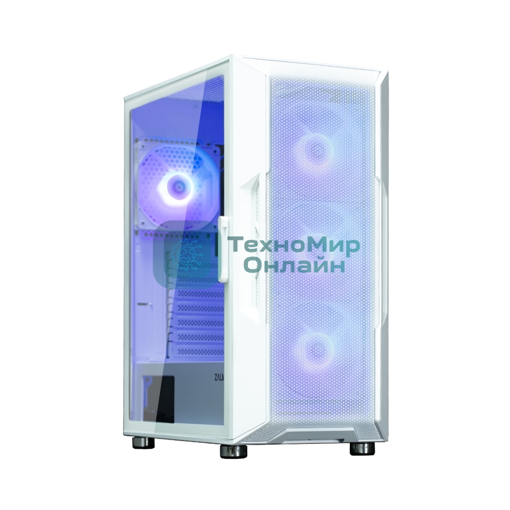 Компьютерный корпус ZALMAN I3 NEO ARGb WHITE, ATX, белый, FRONT MESH, WINDOW, 2x3.5