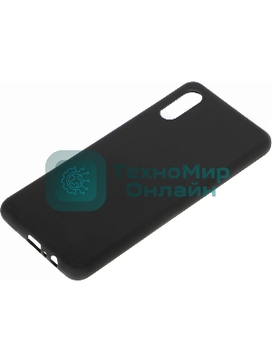 Чехол (клип-кейс) BoraSCO Silicone Case для Samsung Galaxy A02 черный