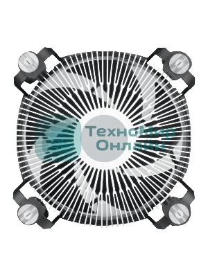 Кулер для процессора Arctic Alpine 17 CO серебристый, 92 мм, алюминий, 2700 об/мин, 24.4 дБ, 4 pin, 95 Вт, 77 мм