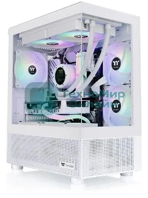 Компьютерный корпус Thermaltake View 170 TG ARGB белый без БП mATX 4x120мм 2x140мм 1x200мм 2xUSB 3.0 audio bott PSU