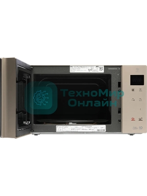 Микроволновая печь LG MW25R35GISH пепельно-бежевый, 25 л, 1000 Вт, переключатели - сенсор
