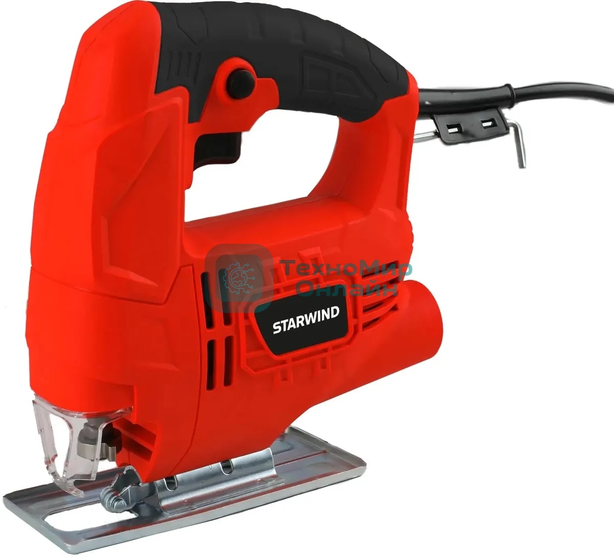 Лобзик электрический Starwind JS55-550S1 +2пил. 550Вт 3000ходов/мин от электросети