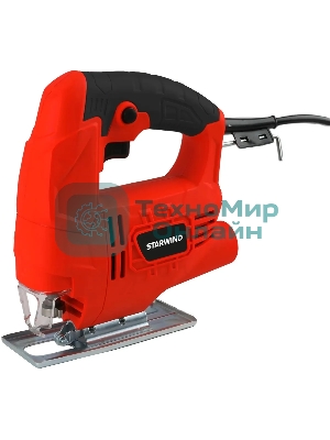 Лобзик электрический Starwind JS55-550S1 +2пил. 550Вт 3000ходов/мин от электросети