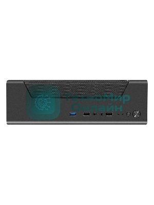 Компьютерный корпус Desktop ExeGate EX294018RUS FL-102 (mini-ITX, без БП, 2*USB+1*USB 3.0, аудио, черный)