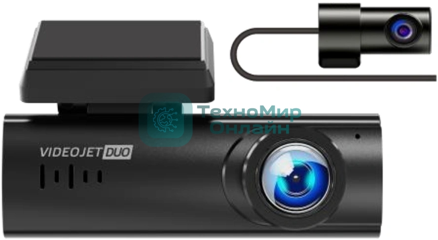 Видеорегистратор Silverstone F1 S8-WiFi VideoJet DUO, 1920x1080, с камерой заднего вида, Wi-Fi, G-сенсор