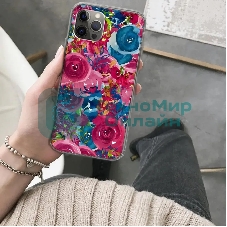 Чехол (клип-кейс) Gresso Air для Apple iPhone 12/12 Pro прозрачный/рисунок gr17aaae9072