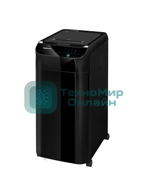 Шредер Fellowes AutoMax 350C (секр.P-4)/фрагменты/350лист./68лтр./скрепки/скобы/пл.карты/CD