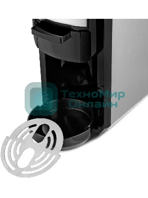 Кофеварка Kitfort КТ-7192 1450Вт серебристый/черный