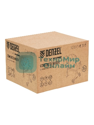 Бетономешалка Denzel B-125550Вт 125л 26.6 об/мин