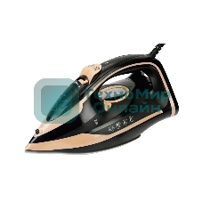 Утюг Kelli KL-1656, 3000 Вт, черный/бежевый