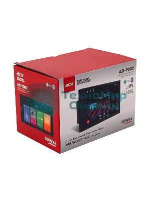 Автомагнитола ACV AD-7002, 2 DIN, 7