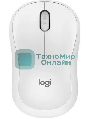 Мышь беспроводная Logitech M240 SILENT белый, 4000 dpi, Bluetooth, кнопки - 3