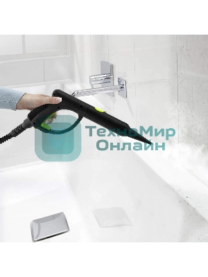 Пароочиститель Kitfort КТ-935 Мощность: 2000 Вт. Емкость бойлера: 2 л. Максимальное давление пара: 5 б