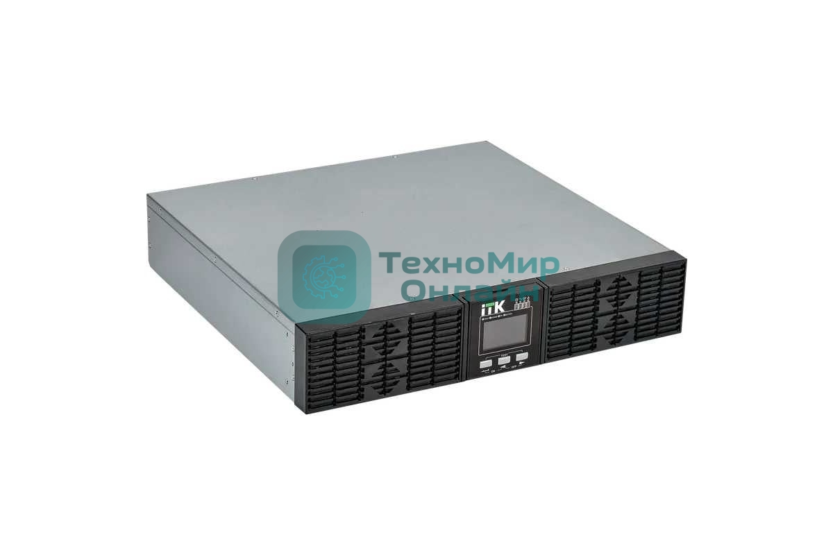 Источник бесперебойного питания ITK Electra OR 6000Вт 6000ВА черный