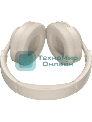 Беспроводные/проводные наушники Defender FreeMotion B485 бежевый, накладные, Bluetooth + проводной, складная конструкция, до 8 ч