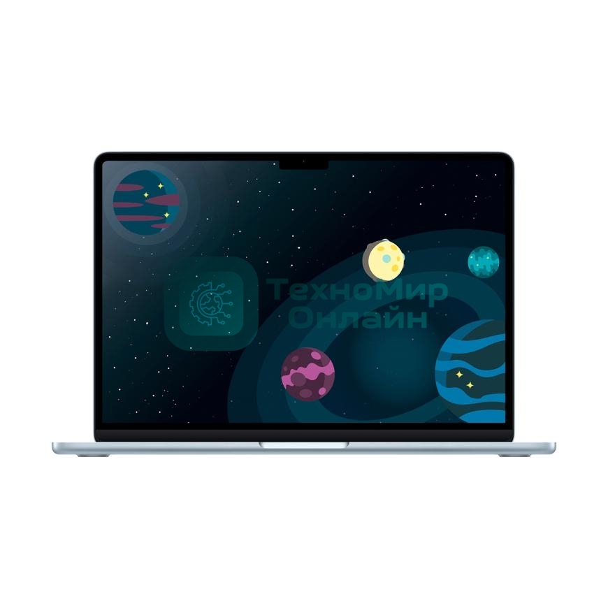 Ноутбук Apple Macbook Air 13 - M4, 10C-10C, 24Gb, 512Gb, Sky Blue MC6V4