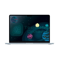 Ноутбук Apple Macbook Air 13 - M4, 10C-10C, 24Gb, 512Gb, Sky Blue MC6V4