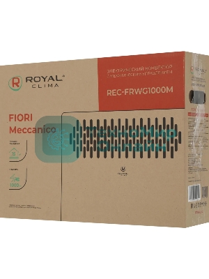 Конвектор электрический Royal Clima Fiori Meccanico REC-FRWG1000M 1000Вт белый